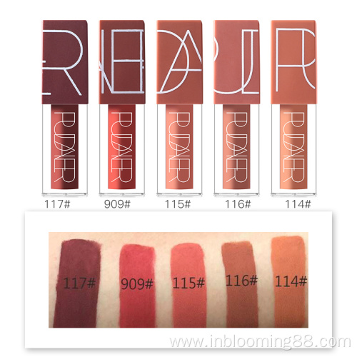 Multi Liquid 5 Colors Cosmetics Lip Gloss Suit